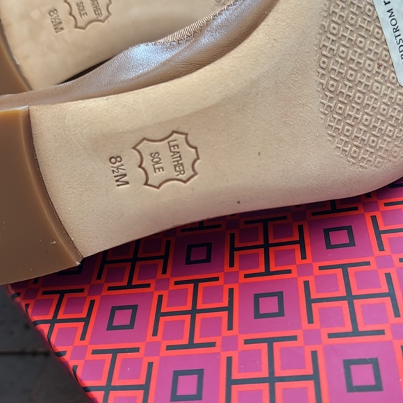 Tory Burch Royal Tan Ballet Flats - Picture 3 of 6